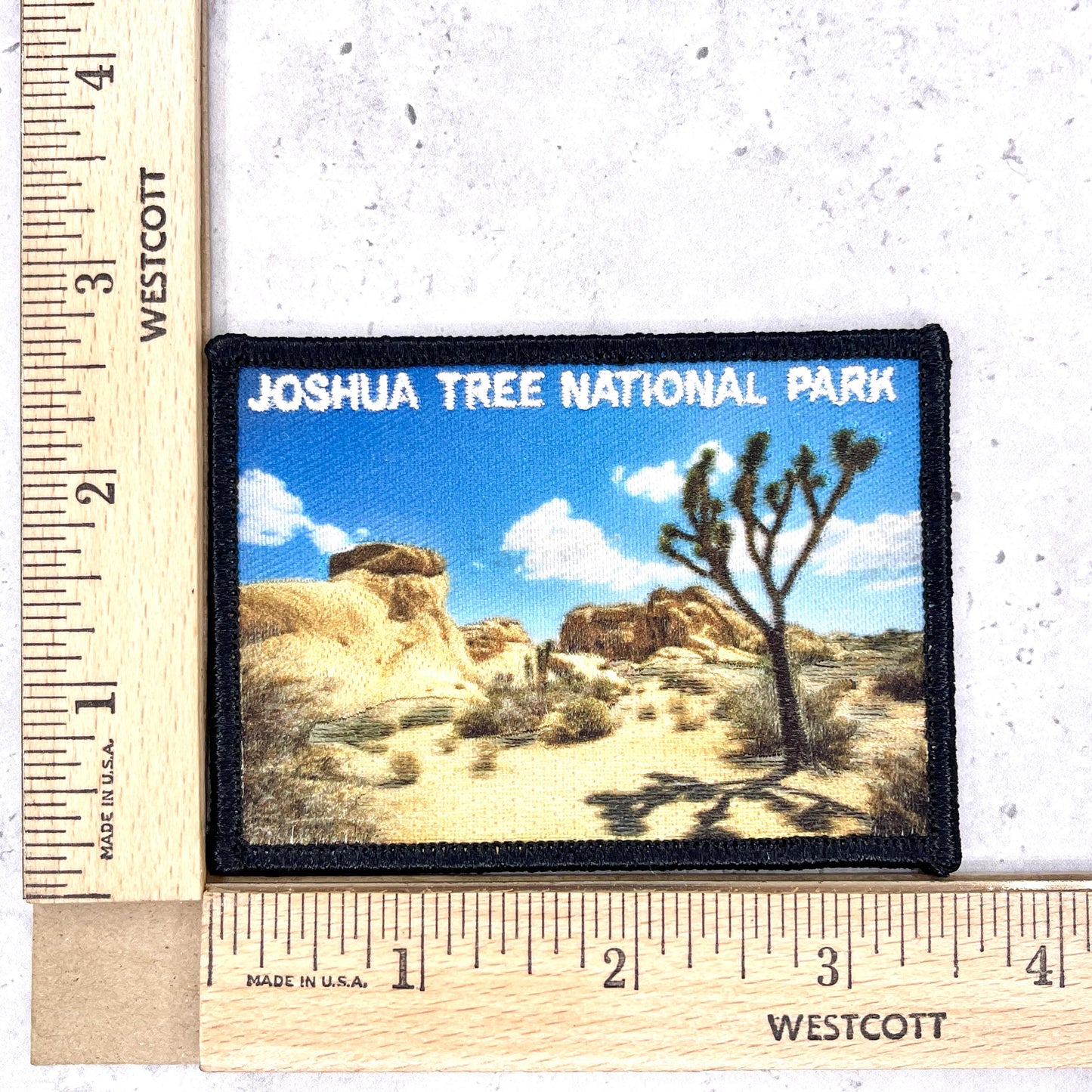 Joshua Tree National Park Patch • Mojave Desert California Souvenir • Iron-On