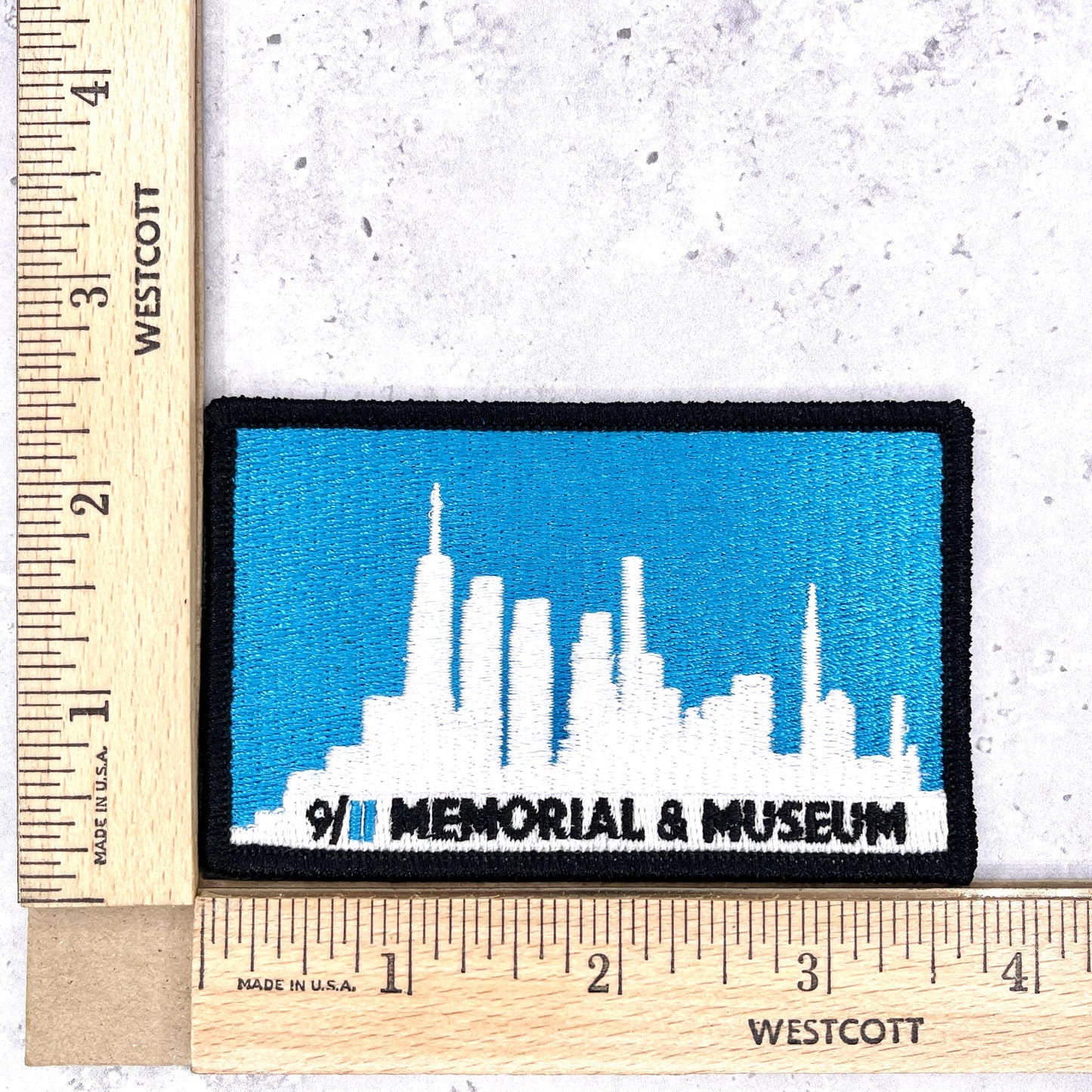 9/11 Memorial & Museum Patch • NYC World Trade Center September 11 • Iron-On NOS