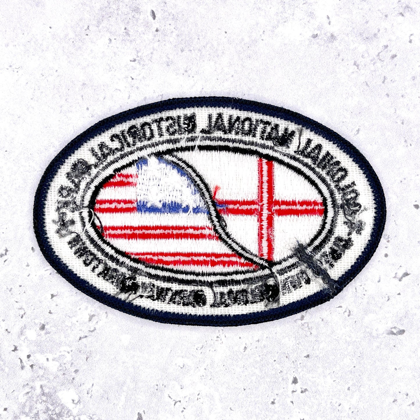 Colonial National Historical Park Patch • Jamestown Yorktown Virginia • Y2K Iron-On NOS