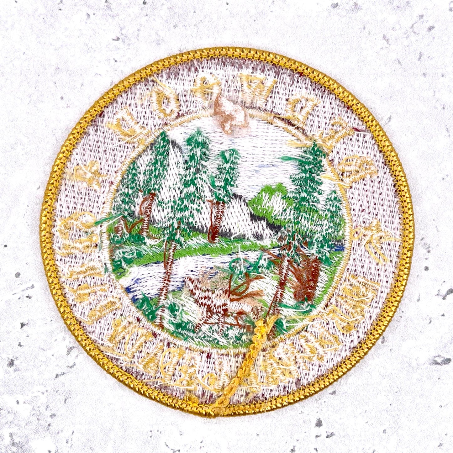 Redwood National and State Parks Patch • Northern California Elk Souvenir • Iron-On
