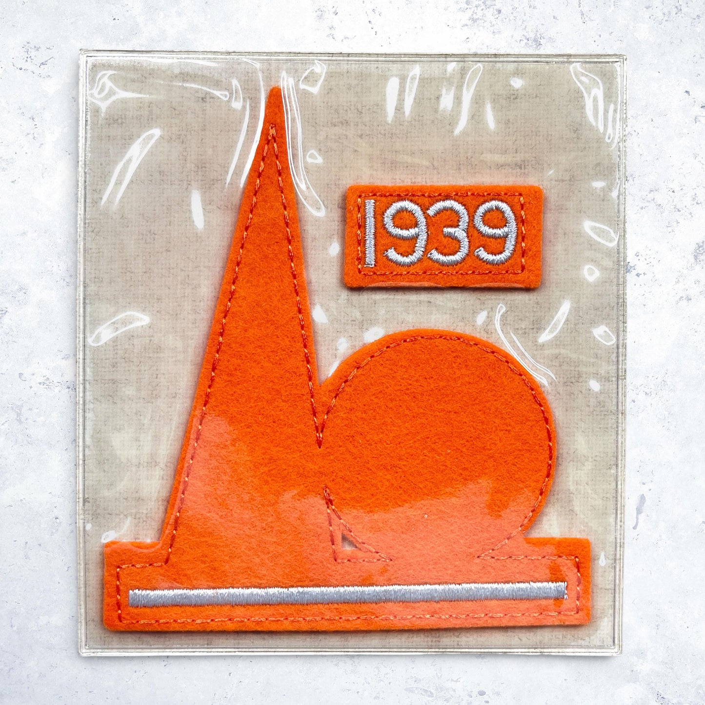 Vintage 1939 MLB World's Fair Patch • 1938 Willabee & Ward • On Card NOS