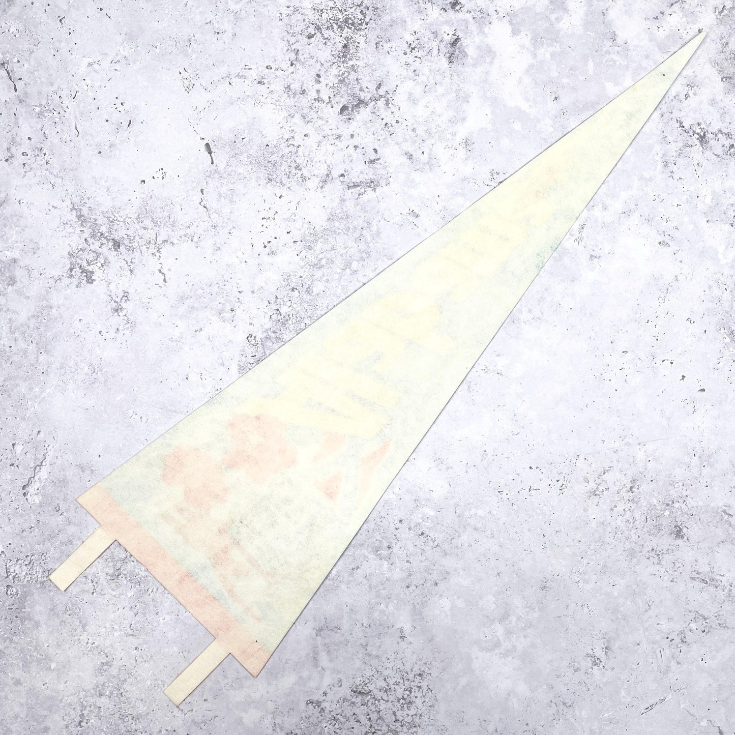 Vintage Alabama Pennant • State Travel Souvenir • 25" x 8"