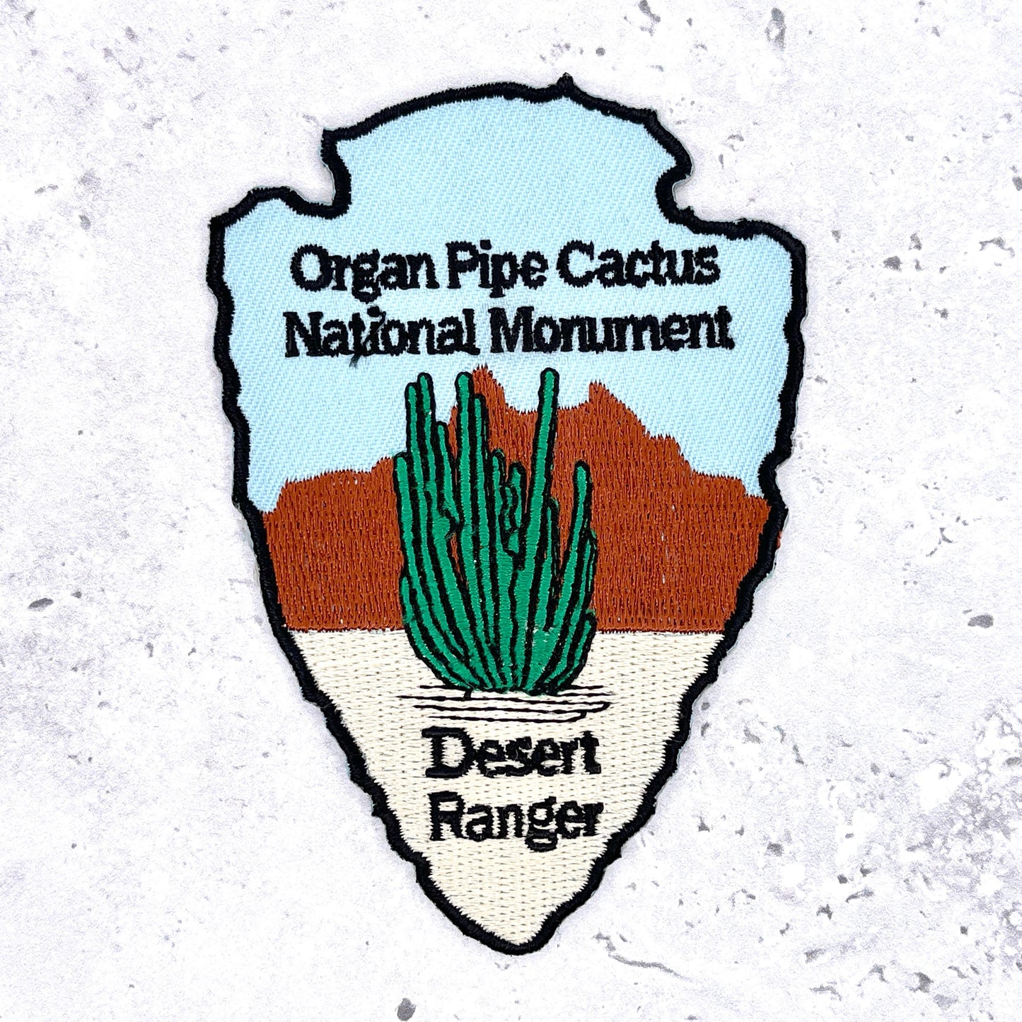 Organ Pipe Cactus National Monument Patch • Desert Ranger Arizona • Y2K NOS