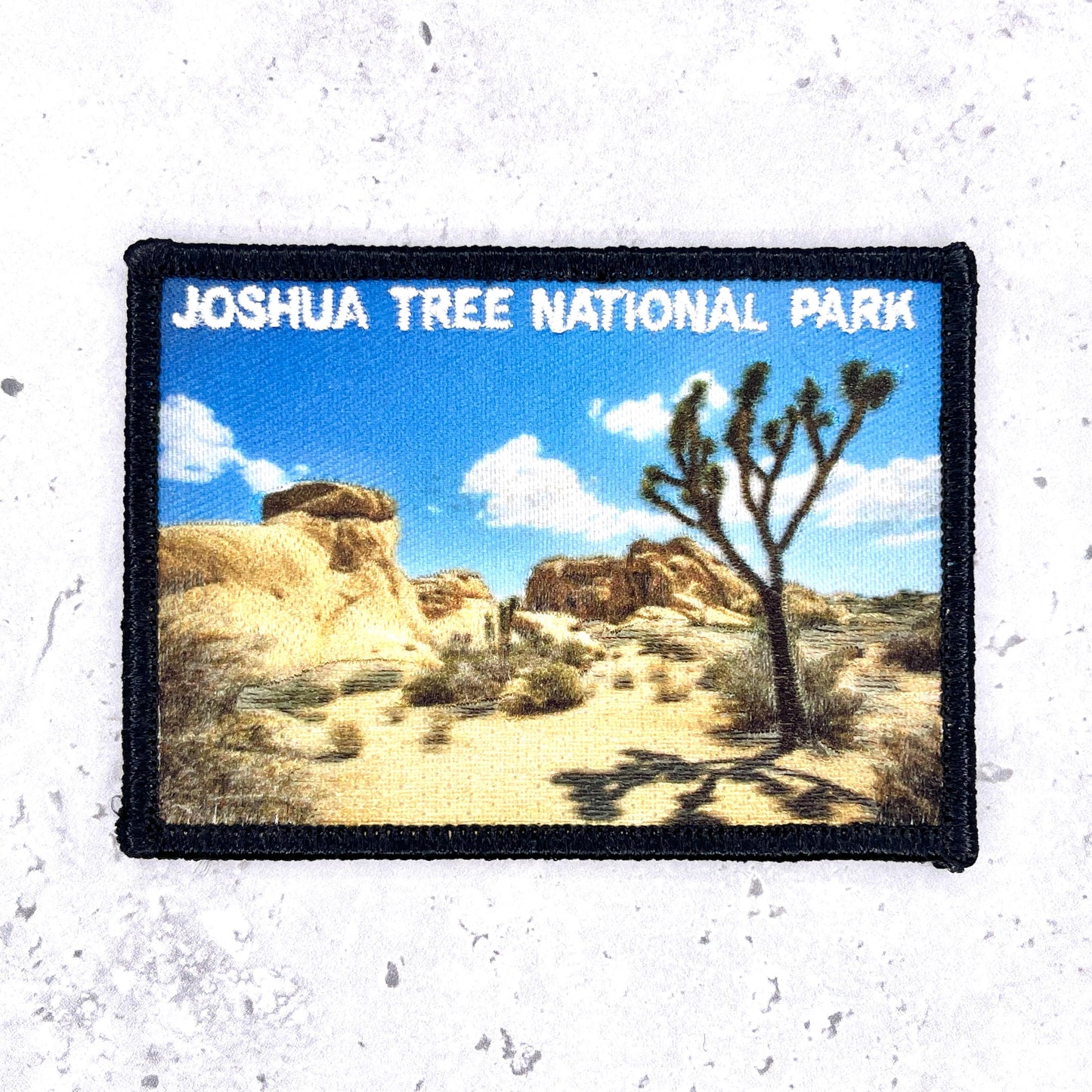 Joshua Tree National Park Patch • Mojave Desert California Souvenir • Iron-On
