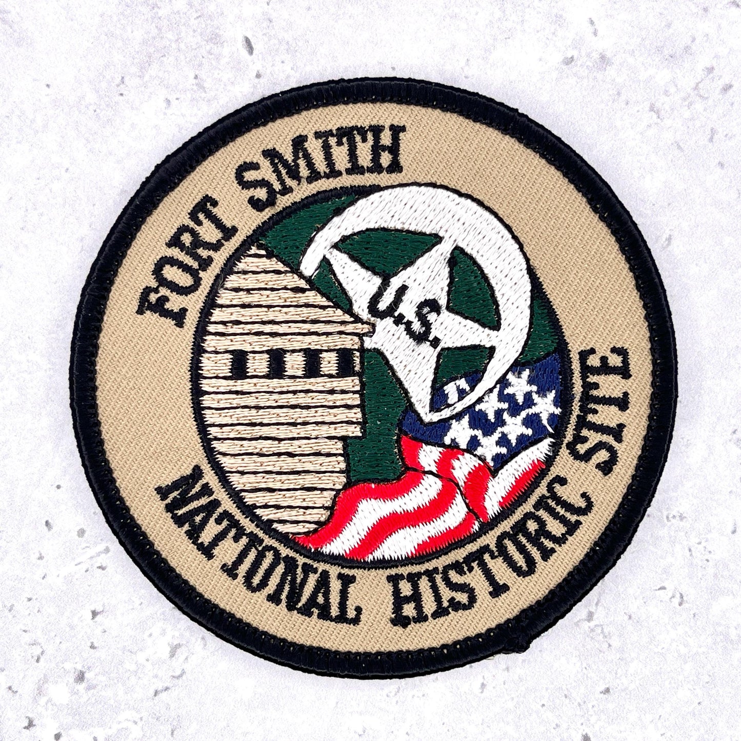 Fort Smith National Historic Site Patch • Arkansas US Marshals Frontier Justice