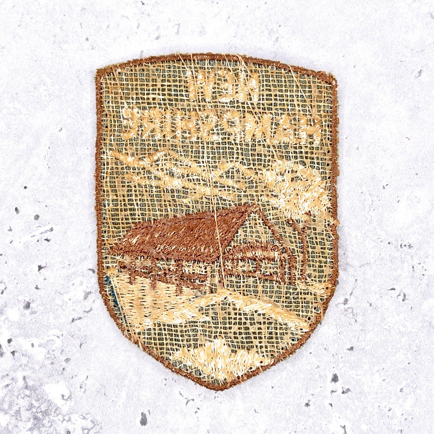 Vintage New Hampshire Patch • White Mountains State Souvenir • Sew-On Used