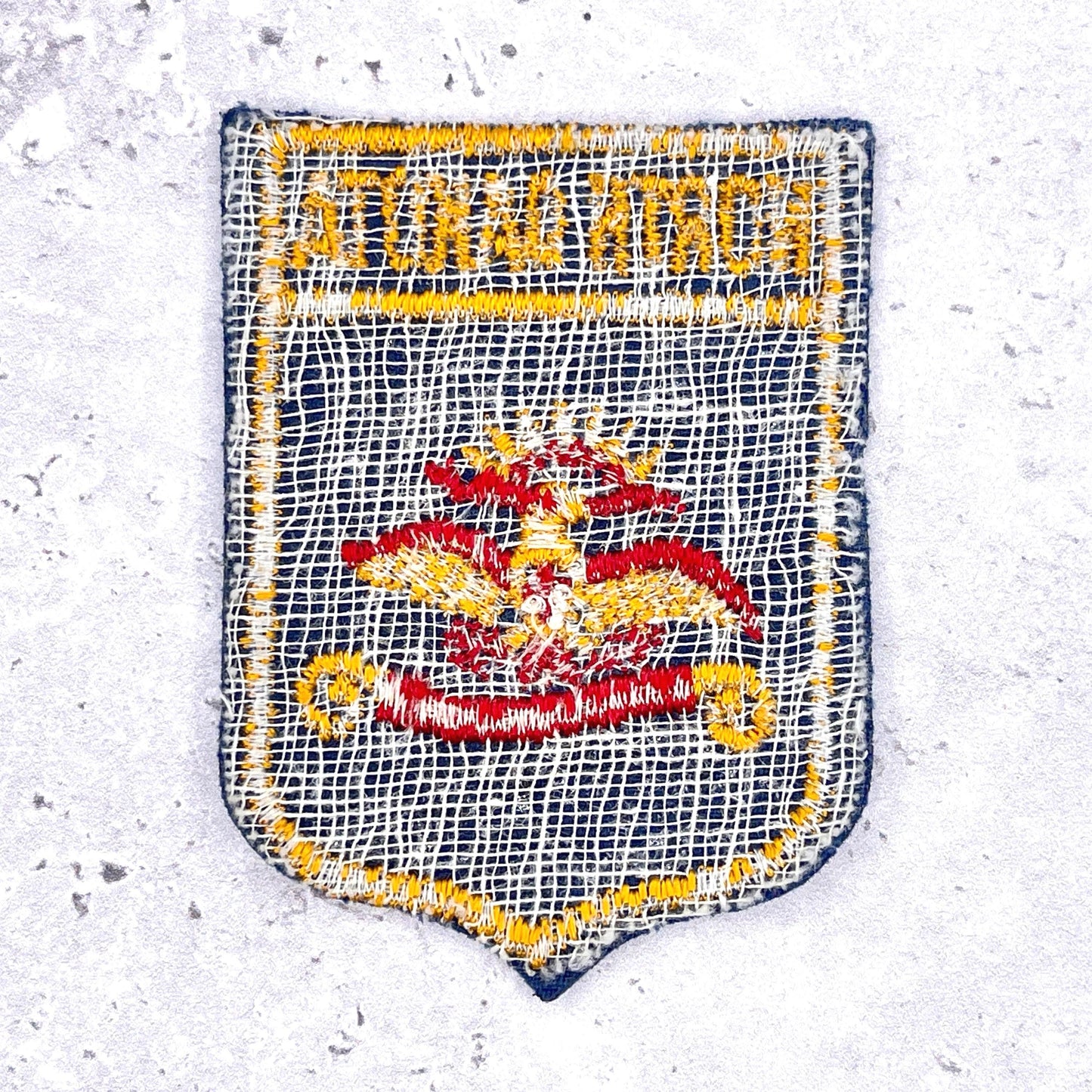 Vintage North Dakota State Patch • Flag Travel Souvenir • Sew-On Badge