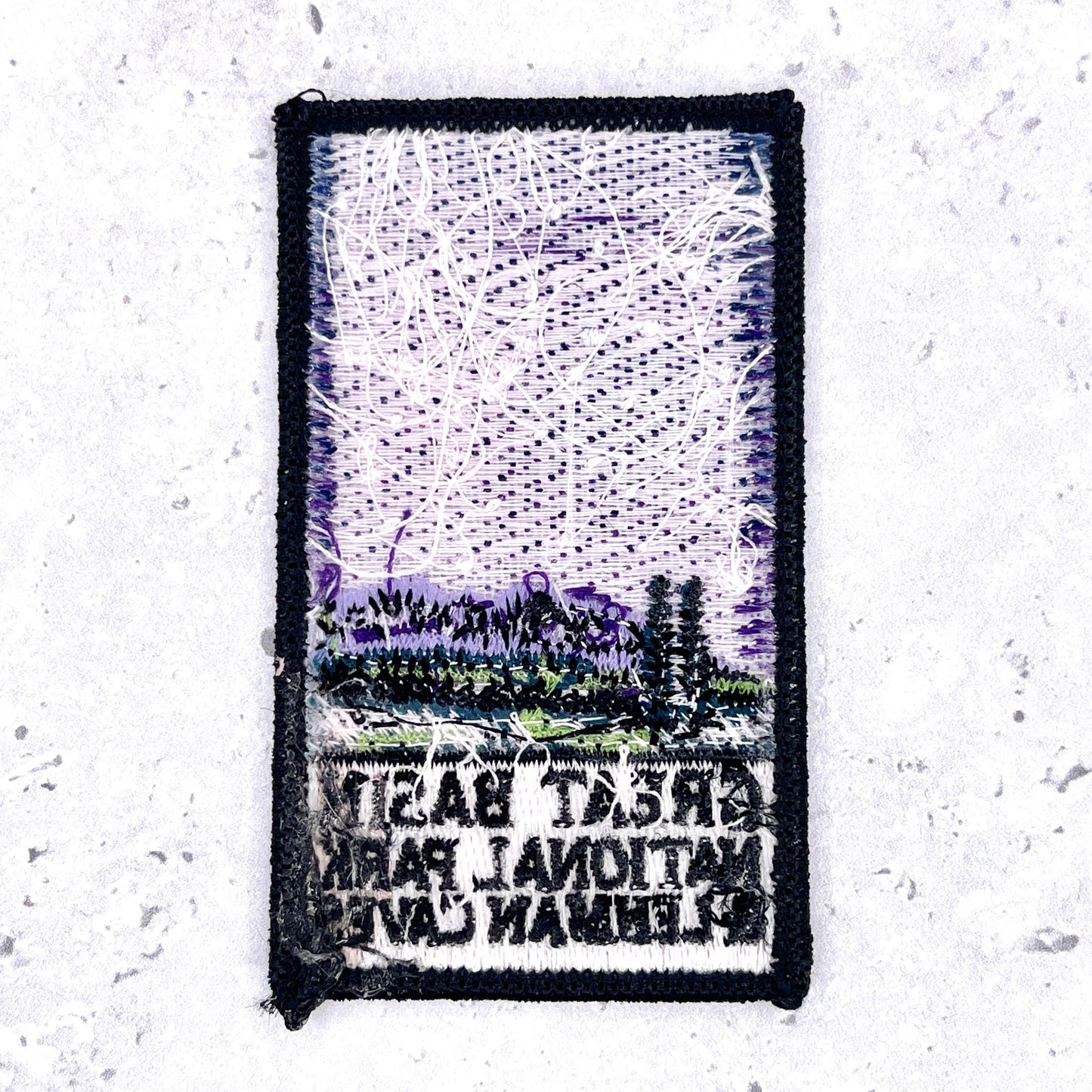 Great Basin National Park Patch • Nevada Big Dipper Night Sky • Iron-On NOS