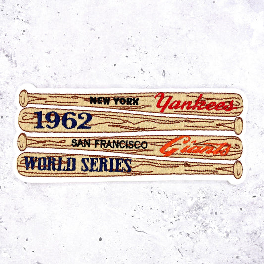 1962 NY Yankees World Series Patch • MLB San Francisco Giants • Willabee & Ward NOS