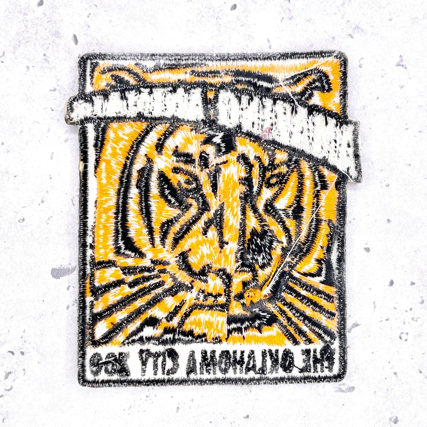 Oklahoma City Zoo Patch • Amazing Animals Tiger Wildlife Souvenir • Iron-On NOS