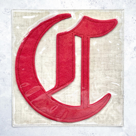 Vintage 1869 Cincinnati Red Stockings Patch • MLB Willabee & Ward • On Card NOS