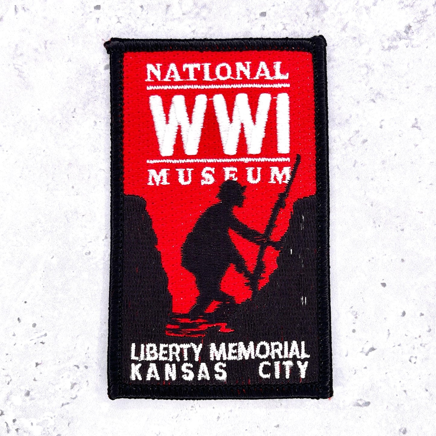 National WWI Museum Patch • Liberty Memorial Kansas City • Iron-On