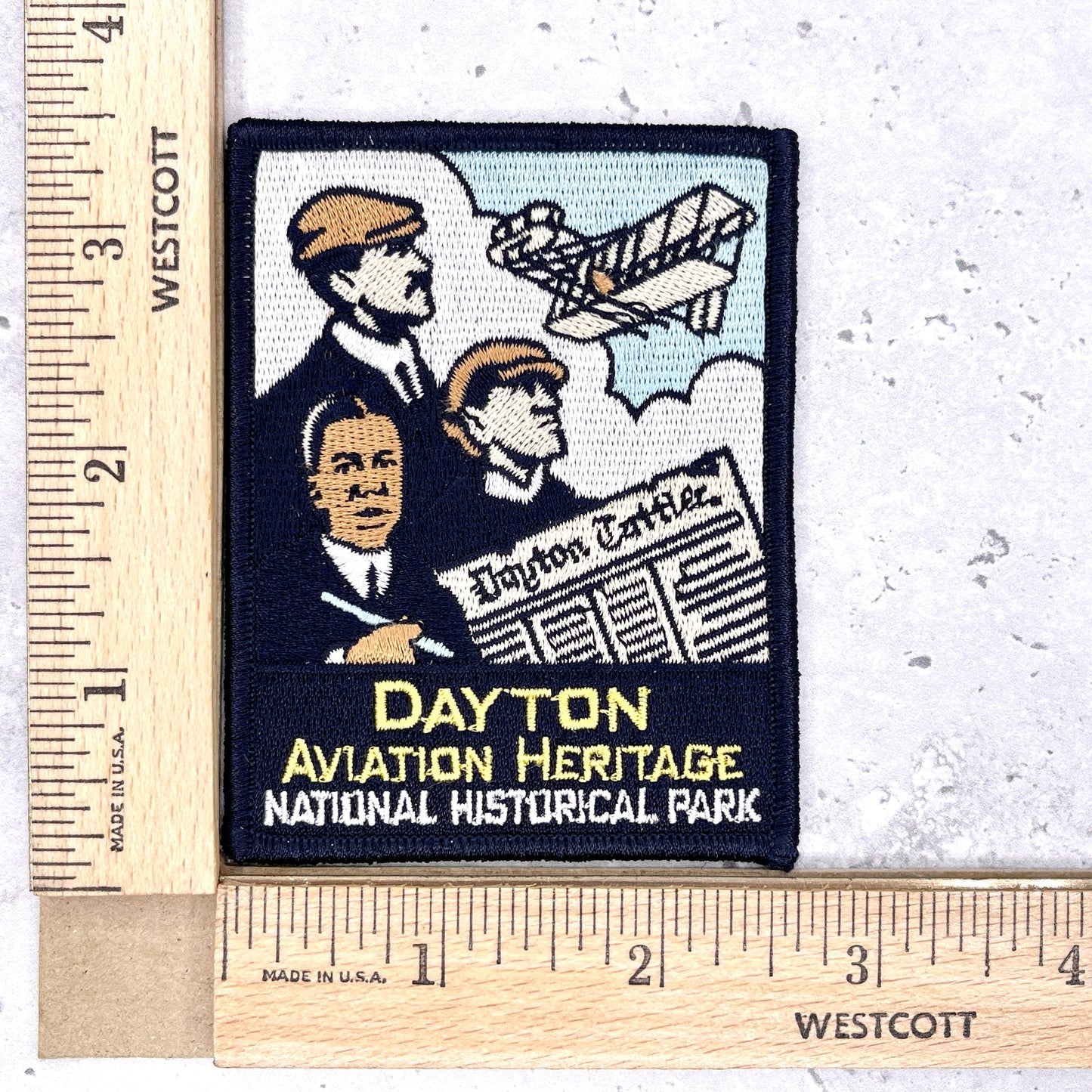 Dayton Aviation Heritage Patch • Wright Brothers Ohio National Park • Y2K NOS