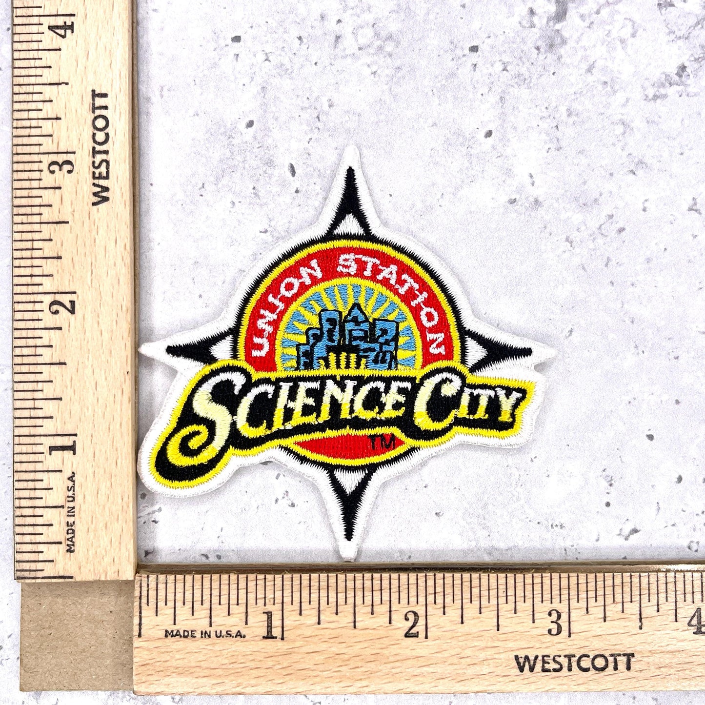 Science City Union Station Patch • Kansas City Missouri STEM Center • Iron-On
