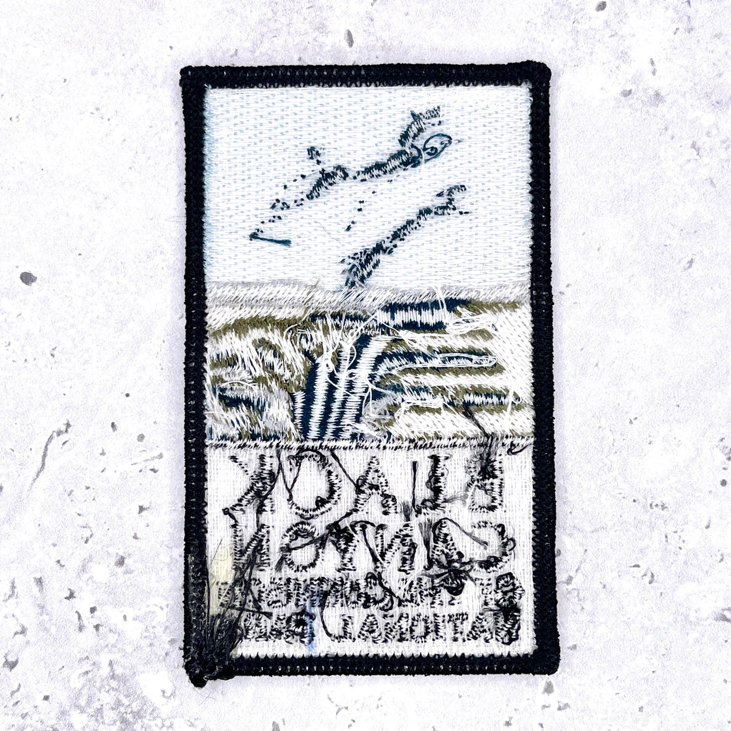 Black Canyon of the Gunnison Patch • National Park Colorado Souvenir • Iron-On NOS