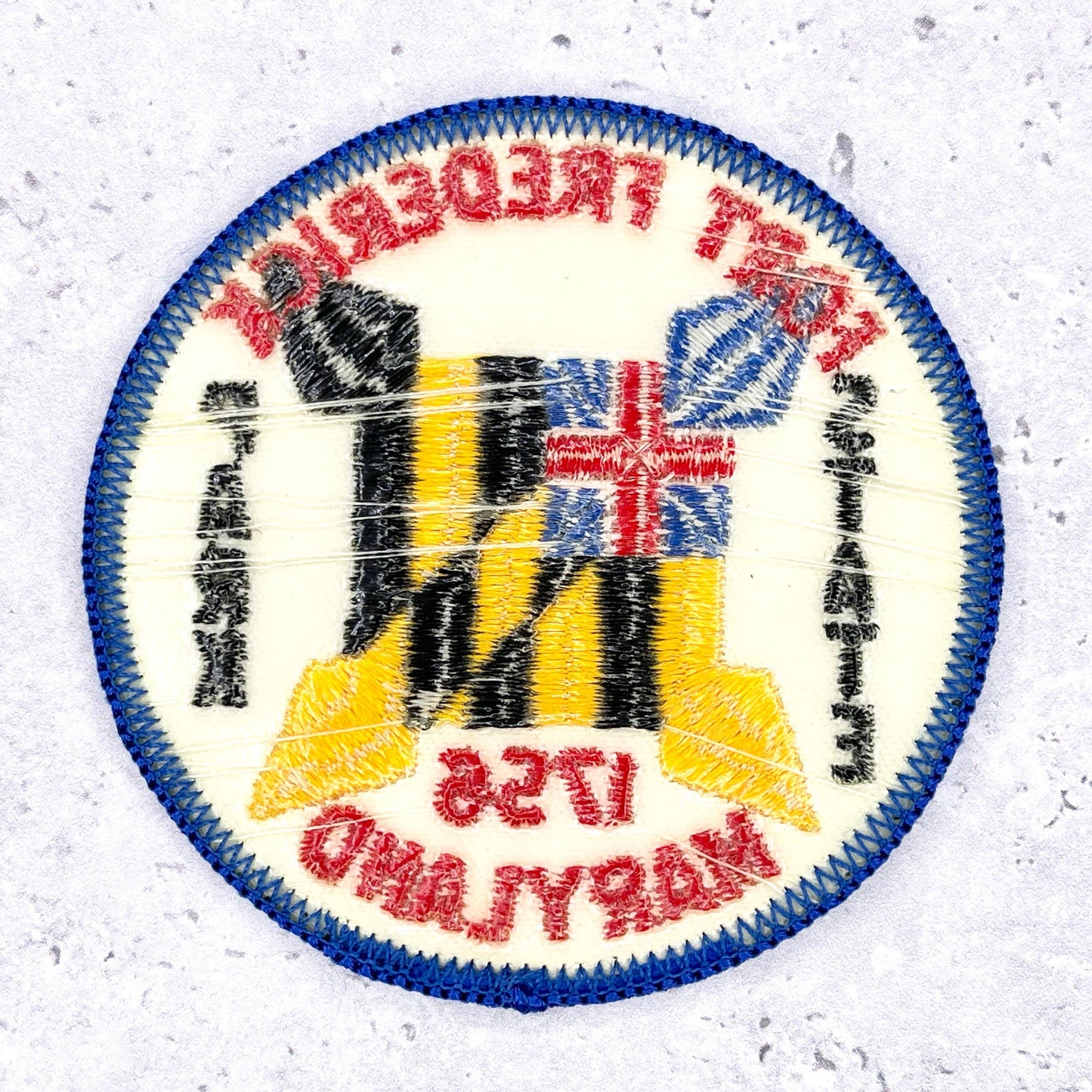 Vintage Fort Frederick State Park Patch • Maryland Revolutionary War • Iron-On