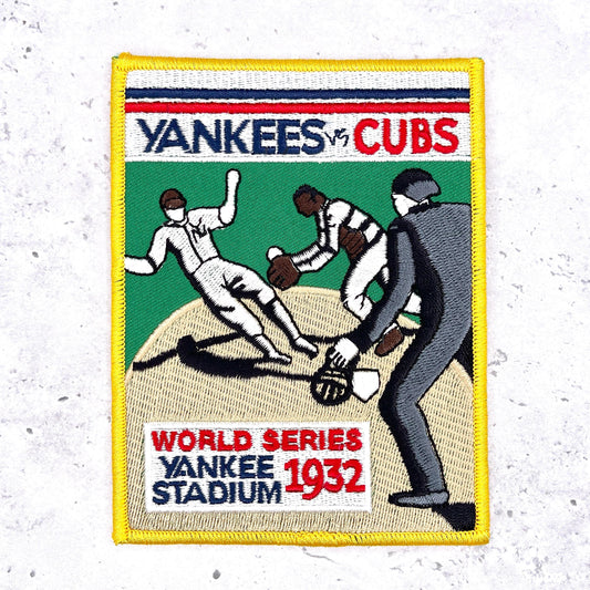 1932 NY Yankees World Series Patch • MLB Chicago Cubs • Willabee & Ward NOS