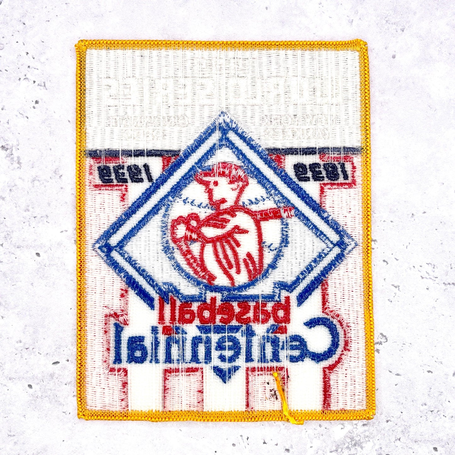 1939 NY Yankees World Series Patch • MLB Centennial Cincinnati Reds • Willabee & Ward NOS