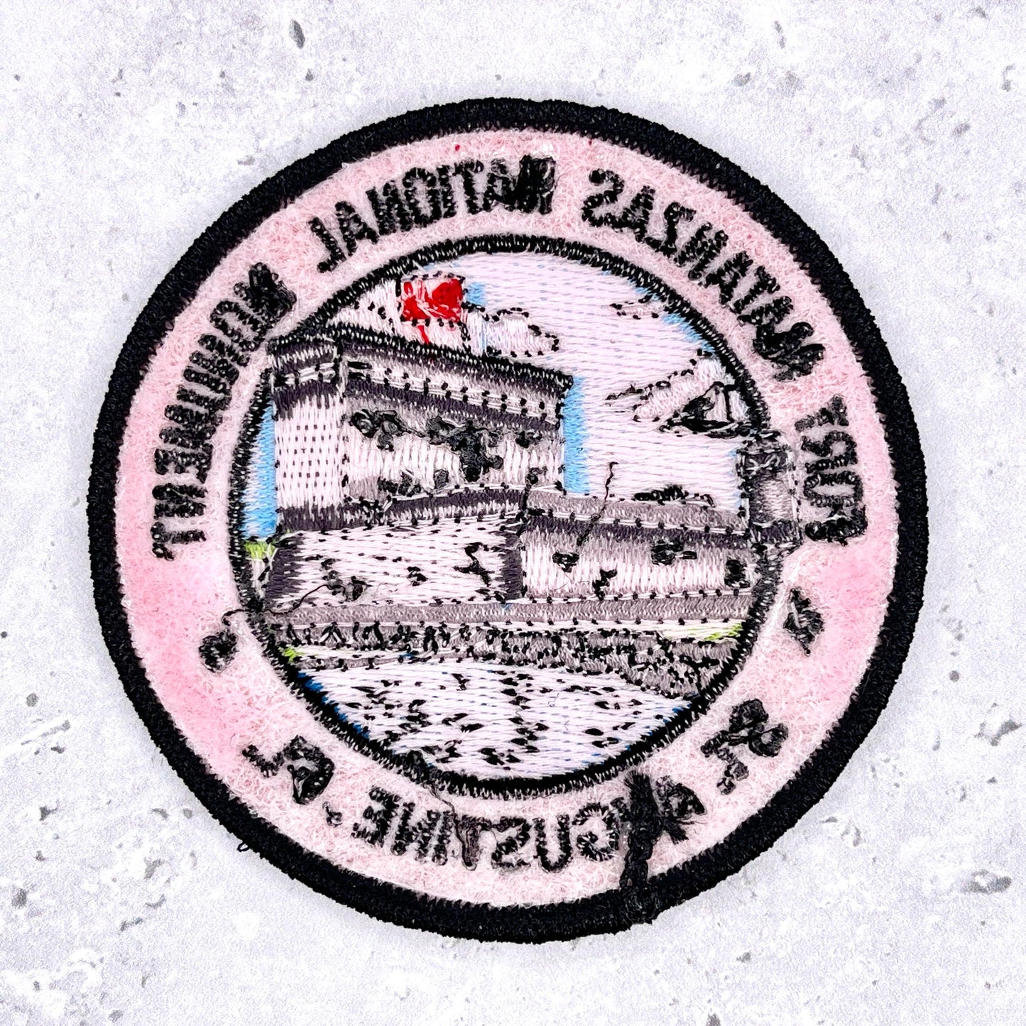 Fort Matanzas National Monument Patch • St Augustine Florida • Y2K Iron-On NOS