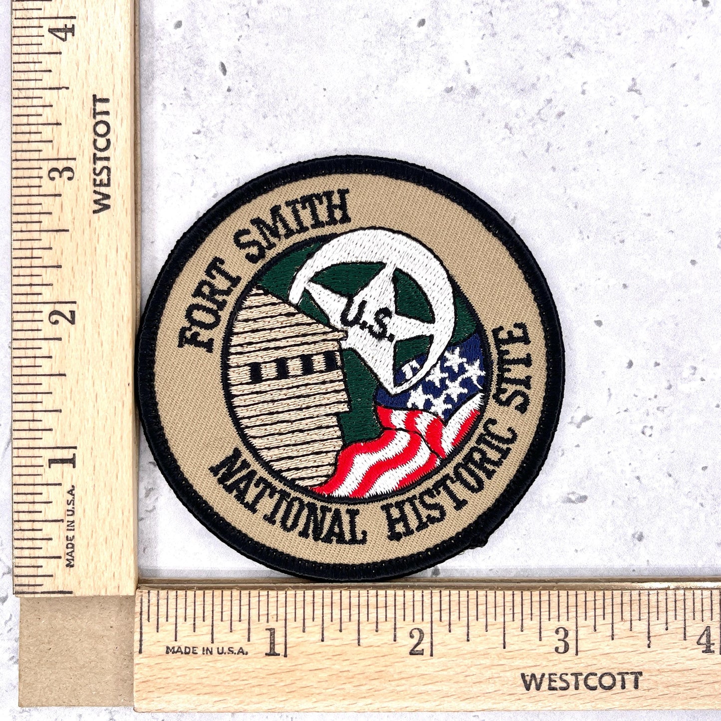 Fort Smith National Historic Site Patch • Arkansas US Marshals Frontier Justice