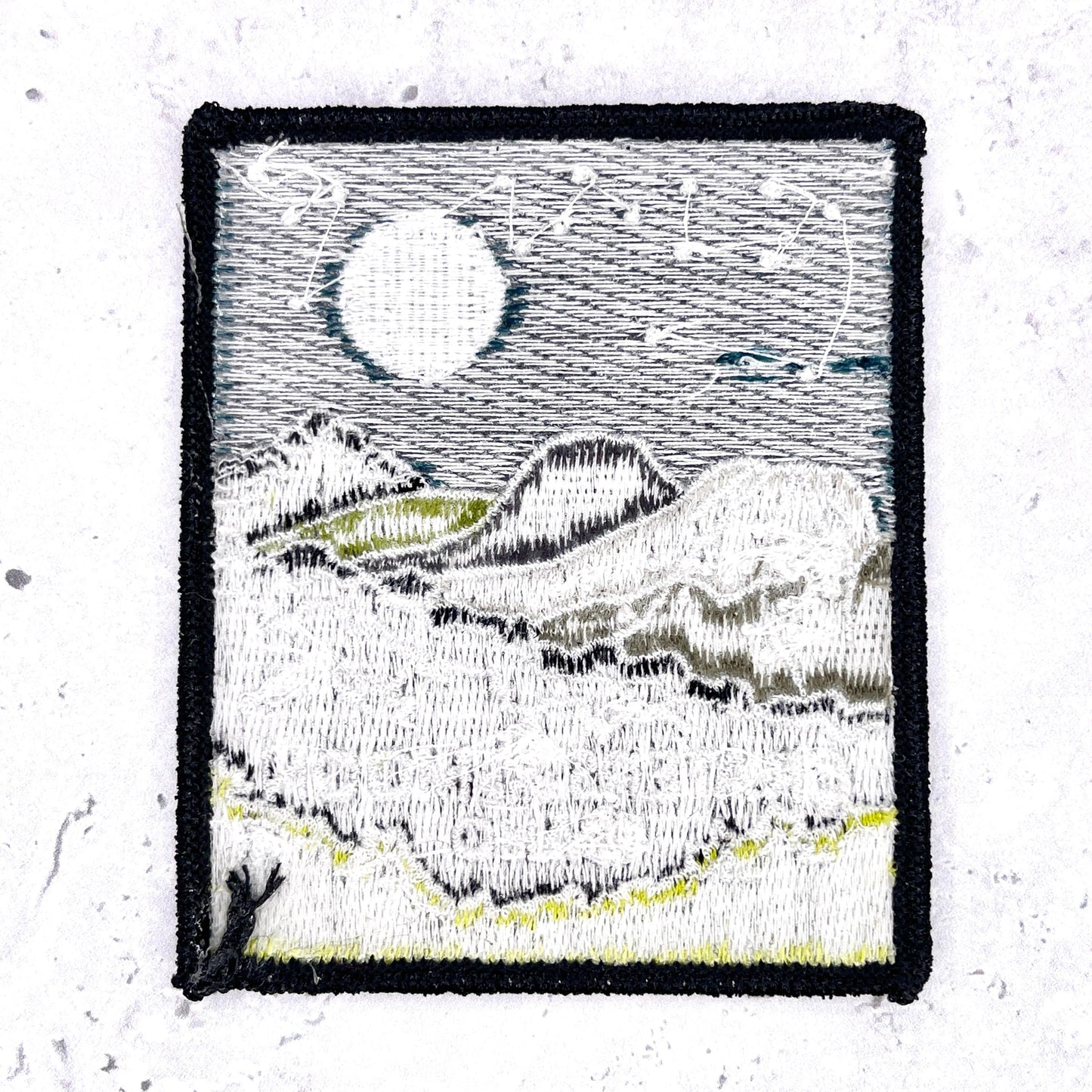 Craters of the Moon Idaho Patch • Lava Fields Nature Souvenir • Iron-On