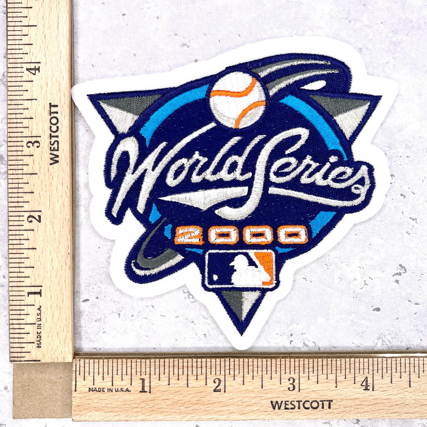 2000 NY Yankees World Series Patch • MLB New York Mets • Willabee & Ward NOS