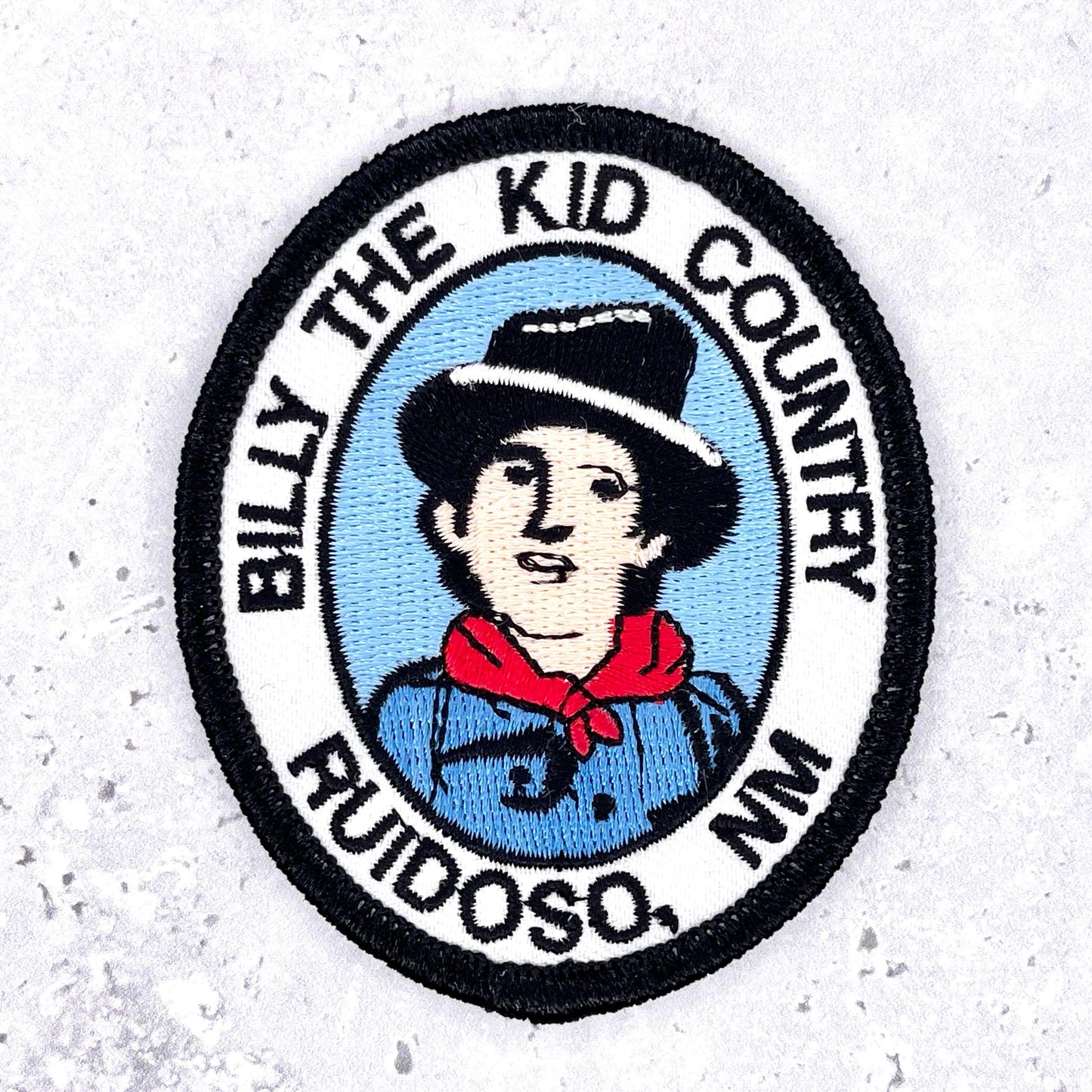 Billy the Kid Country Patch • Ruidoso New Mexico Old West • Iron-On NOS
