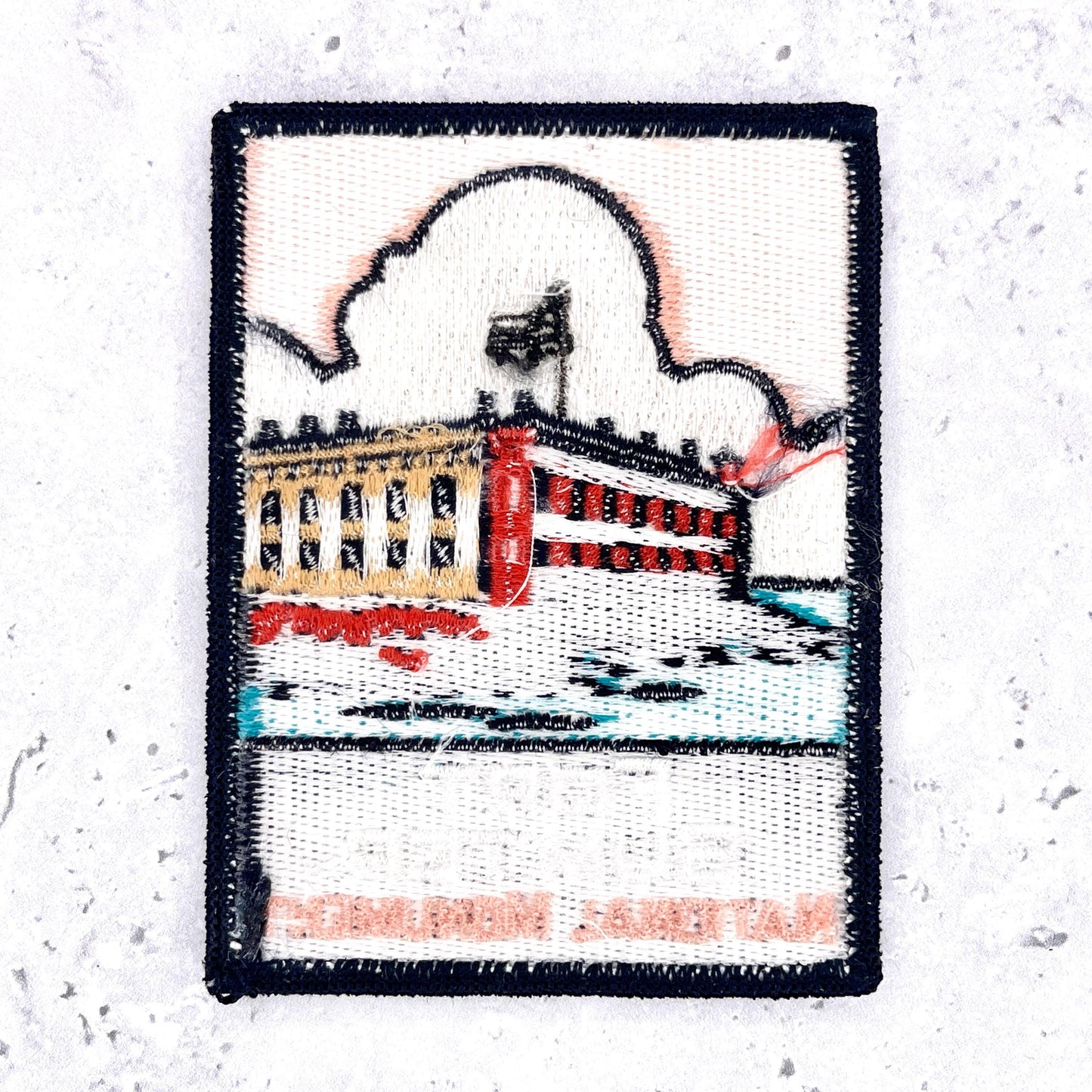 Fort Sumter National Monument Patch • Charleston Civil War Souvenir • Iron-On