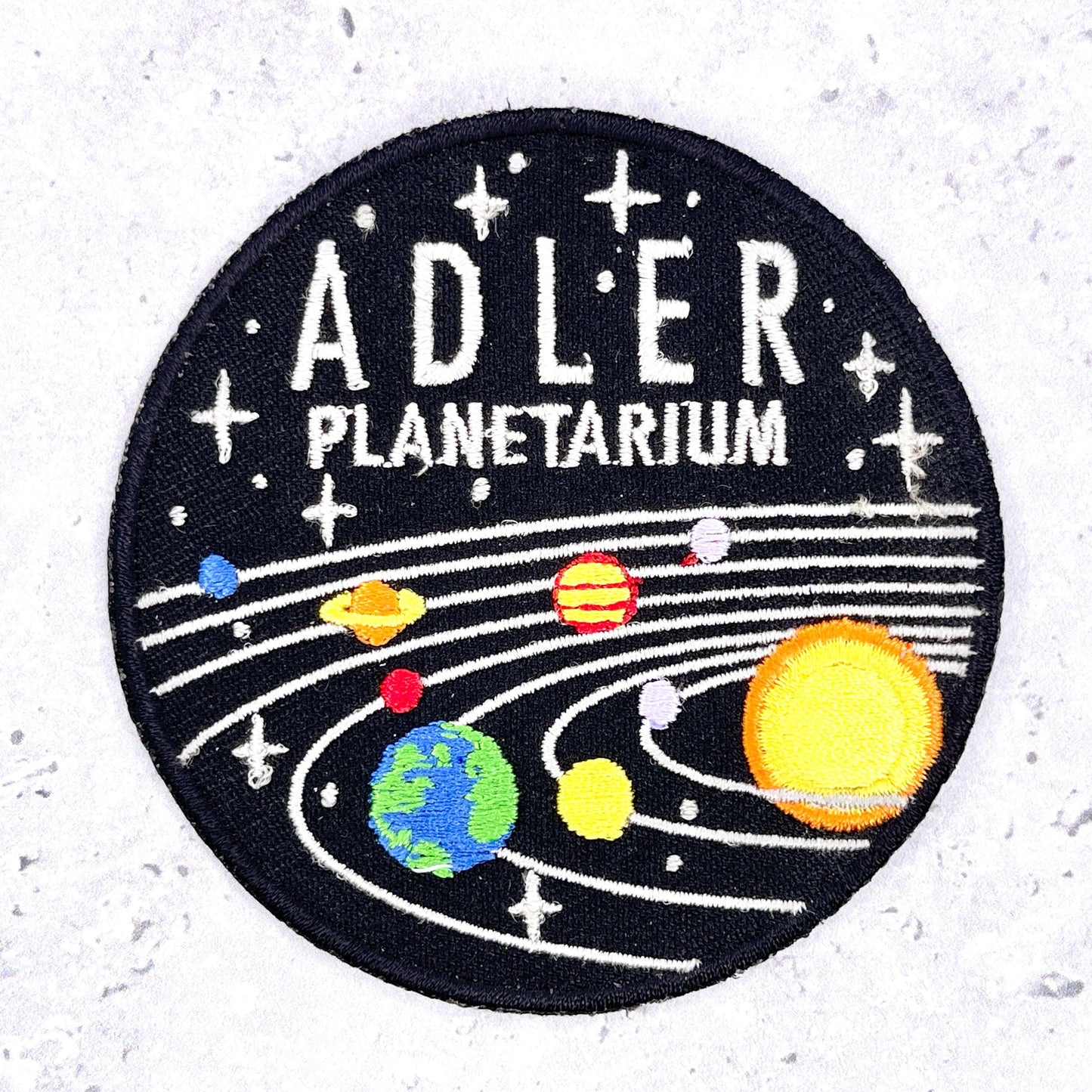 Adler Planetarium Patch • Chicago Astronomy Solar System • Iron-On