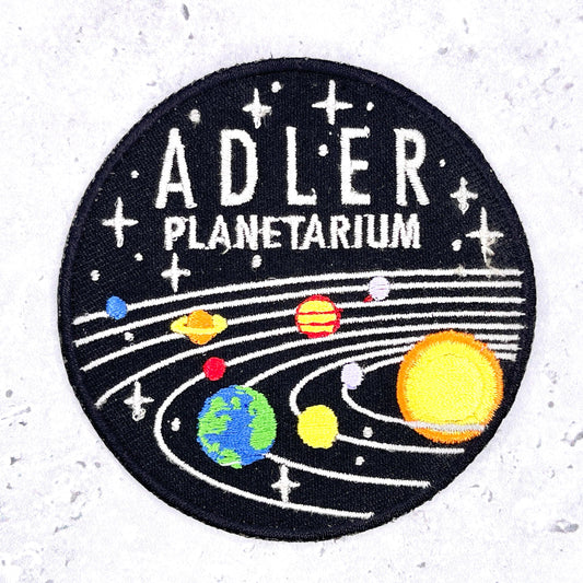 Adler Planetarium Patch • Chicago Astronomy Solar System • Iron-On