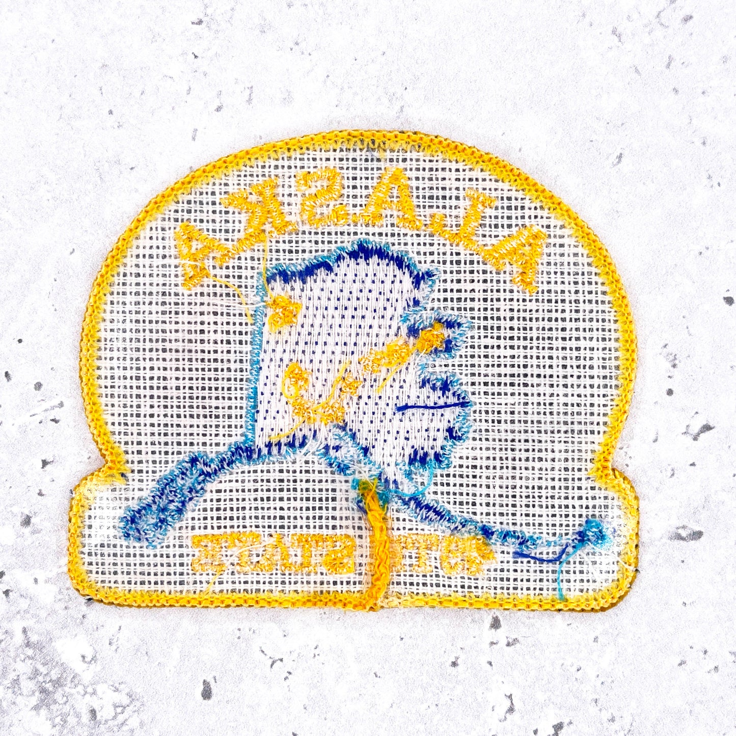 Vintage Alaska State Patch 90s Travel Tourist Souvenir 49th State