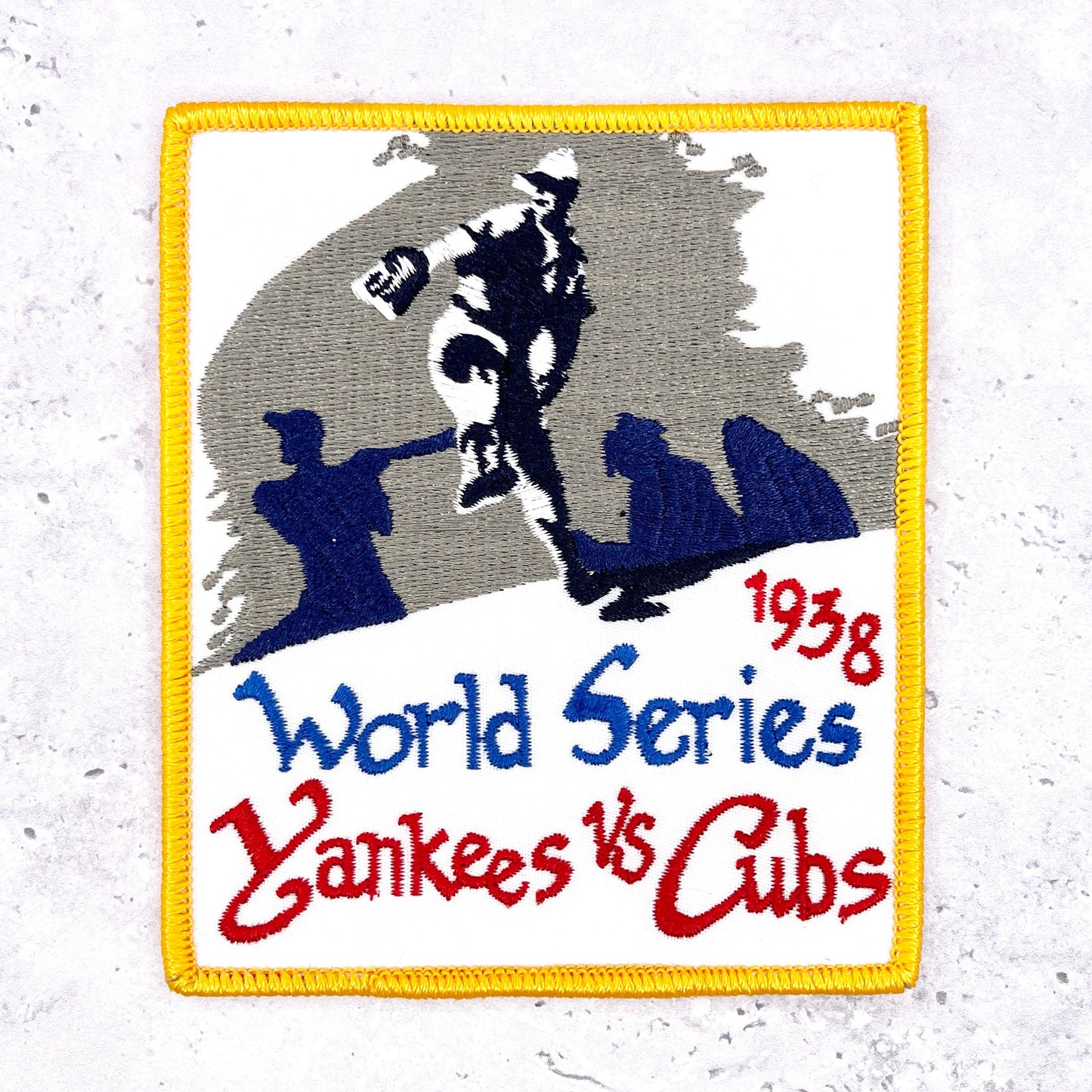 1938 NY Yankees World Series Patch • MLB Chicago Cubs • Willabee & Ward NOS