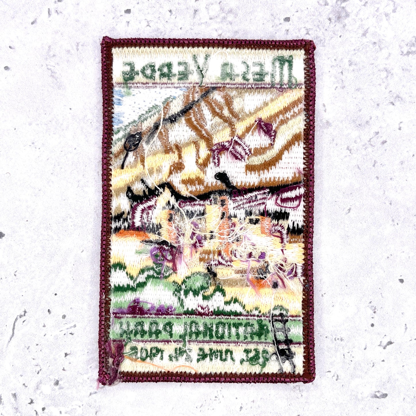 Mesa Verde National Park Patch • Colorado Cliff Dwellings • Iron-On
