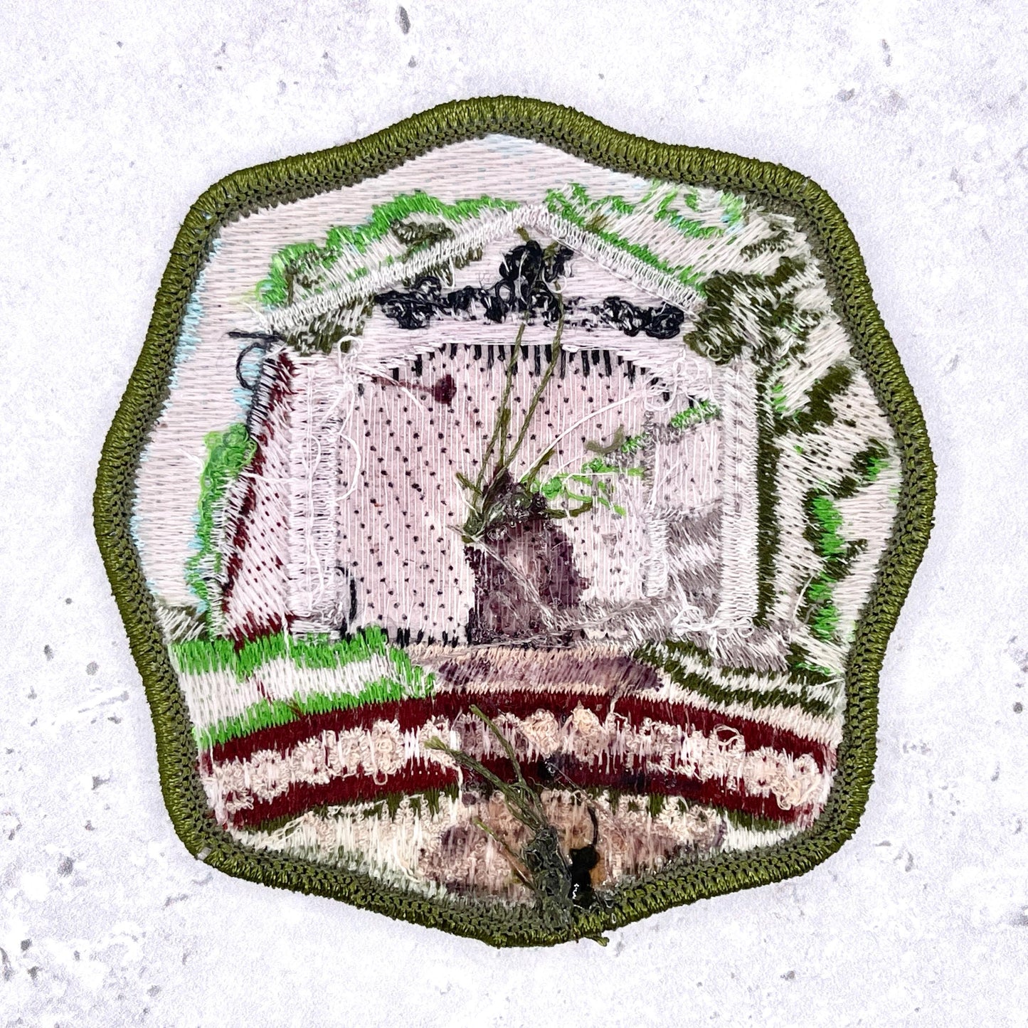 Conley’s Ford Covered Bridge Patch • Parke County Indiana • Y2K Iron-On NOS