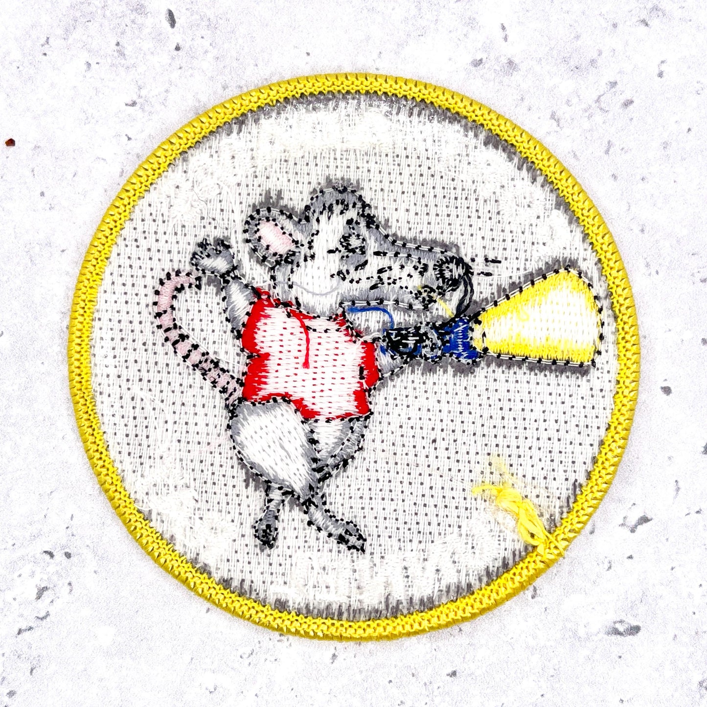 Fort Adams Tunnel Rat Patch • Newport Rhode Island Underground Tour • Iron-On NOS