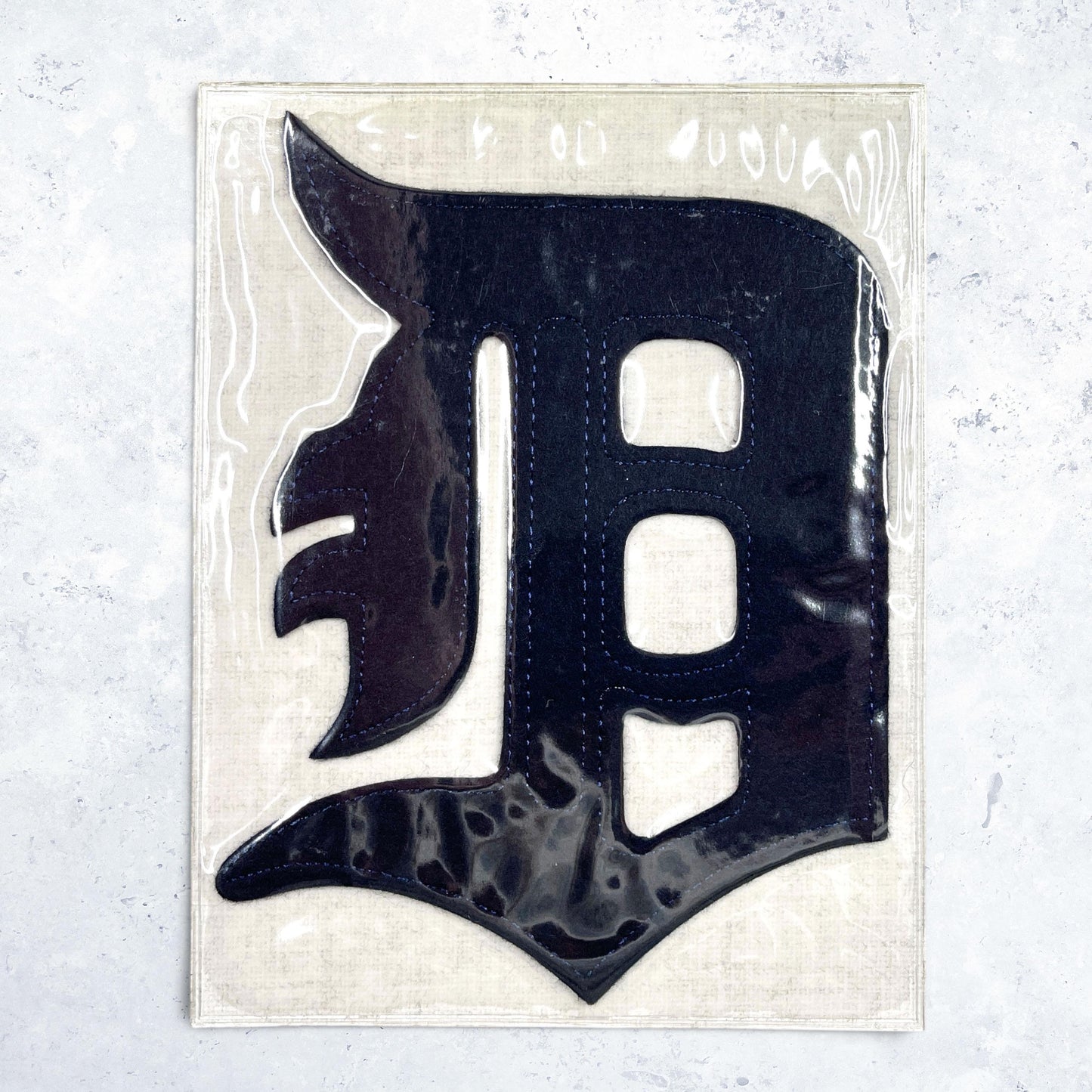 Vintage 1911 Detroit Tigers Patch • MLB Uniform Willabee & Ward • On Card NOS