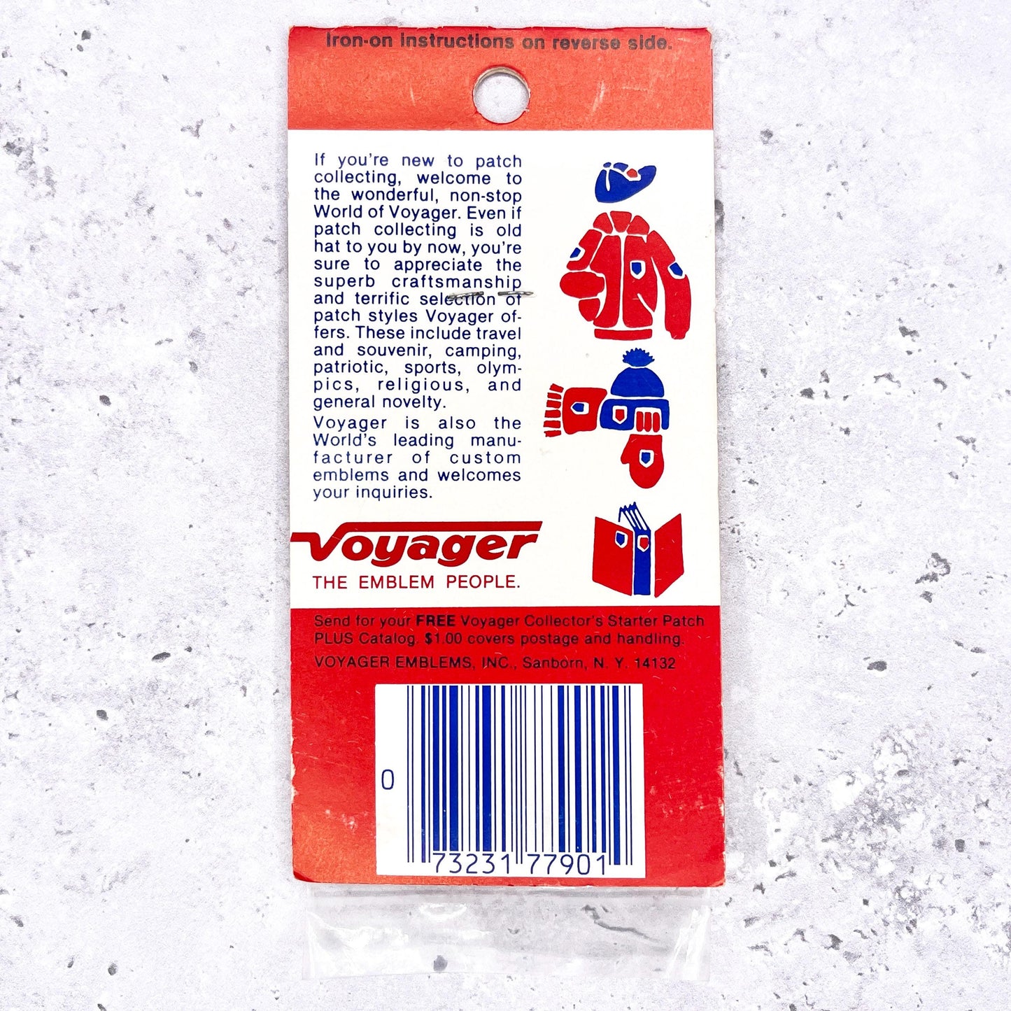 Vintage Buffalo New York Patch • Upstate NY City Travel Souvenir • Iron-On NOS